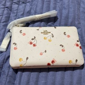 BN Rare Limited Edition Double Zip COACH Wallet